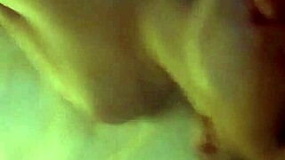 slutty teen with nice ass, small tits, and big nipples sucks cock hard