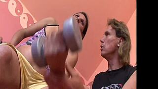 Blonde & PREGNANT babe LOVES riding hard COCK every day