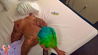 tight creamy pussy gets black interracial monster cock fucking