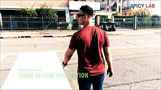 Big Boobs Brunette Engages In Roleplay, Gets Bent Over For Doggystyle Fucking With Sucking And Handjob On Feet