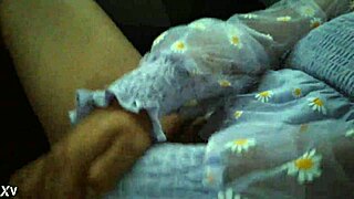 Hey, this girl loves inserting her dildo in public places like outdoors and in the car! 😈