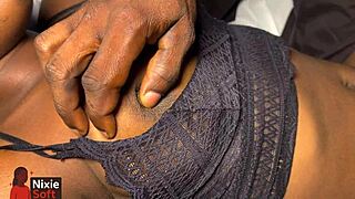 Nigerian couple gets steamy with early morning homemade sex.