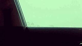 Dick Dance Outside In Vehicle