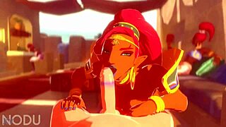 Urbosa Sucks And Fucks So Hard!