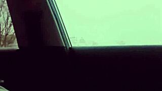 Dick Dance Outside In Vehicle