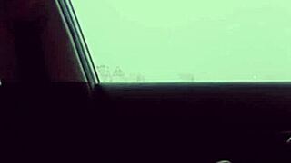 Dick Dance Outside In Vehicle