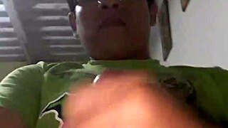 Will This Peruvian Teen's Handjob In My Living Room End In A Cumshot?