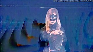 Mistress guides beta through sissification training