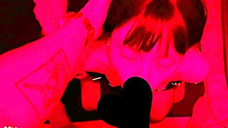 cosplay hinata gags on my big cock with no mercy in pov