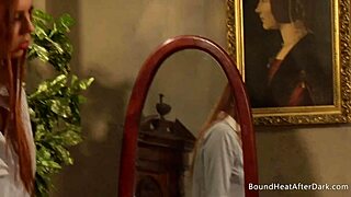 submissive lesbian slaves bound tight and teased by mistress