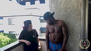 Cowgirl champ Amara Romani rides massive cock