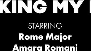 Cowgirl champ Amara Romani rides massive cock