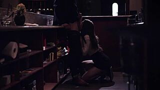 Kinky Brunette Babe Seduces Boss for Intense Pussy Riding and Cumshot