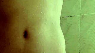 College girl caught masturbating in shower.