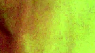 Pussy got filled up with hot creampie!