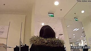 i'm a charming czech kitten teased in mall and penetrated in pov