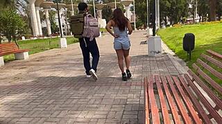 casting a young petite universitaria