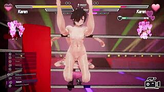 This lesbian battle features intense anal and squirting scenes