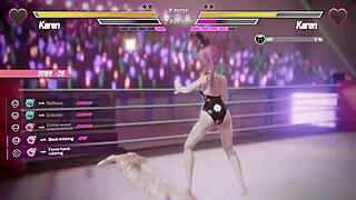 This lesbian battle features intense anal and squirting scenes