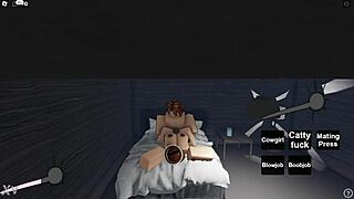 Why does the busty english queen fuck that roblox noob so hard?