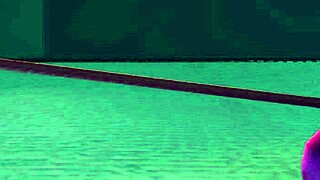 Night-time giantess anal vore