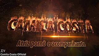 Husband Cums On Wife After Work Day