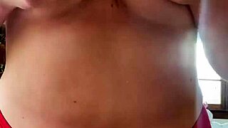 Dirty talking chick with huge tits