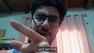 How Big Is My Dick? Let's Find Out with Lube Masturbation