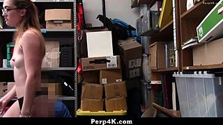 yo, caught this teen 18+ stealing and banging in office!