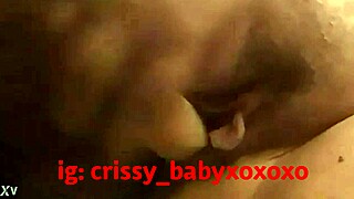 Big bbw's fat ass and pussy get attention