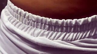 18-Year-Old Stepsister Plays with My Cock in POV