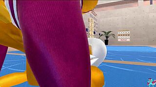 Renamon’s Intense NSFW Workout Session in Steamy Music Video