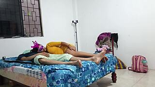 Stepbrother's Small Cock Grows Huge After Aerobics