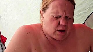 Pregnant milf rides cock with tender nipples