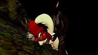 Little Red Riding Woof FUCKING Nature Monster Furry Riding Futanari Forest Fantasy Rough