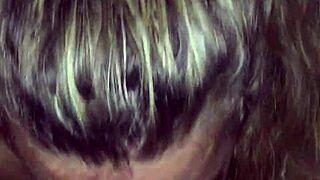 can a blonde bbw handle this sloppy blowjob?