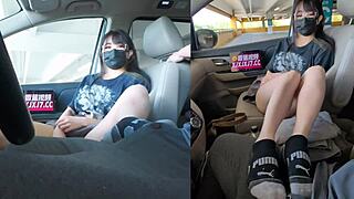 whoa, big tits chinese girl bangs risky in cinema!