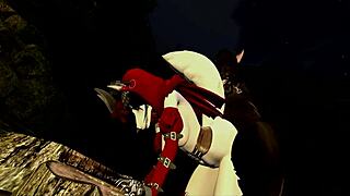 Little Red Riding Woof FUCKING Nature Monster Furry Riding Futanari Forest Fantasy Rough