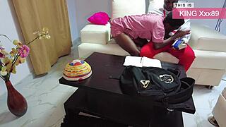 African student lures her teacher into wild hardcore banging