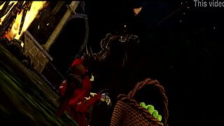 Little Red Riding Woof FUCKING Nature Monster Furry Riding Futanari Forest Fantasy Rough