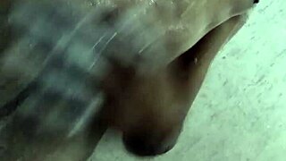 Intensely Enjoying a Handjob on a Massive Monster Cock