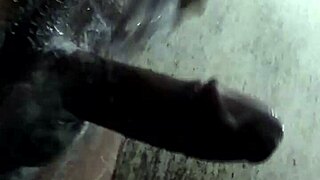 Intensely Enjoying a Handjob on a Massive Monster Cock