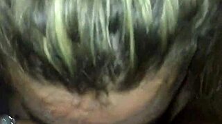 can a blonde bbw handle this sloppy blowjob?