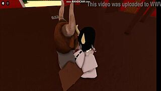 Cow Girl Gets Fucked By Bull