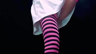 bonneyuwu drinks pee from a bottle in a homemade video