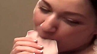 we dive into intense 18+ foot fetish play with stockings and femdom.