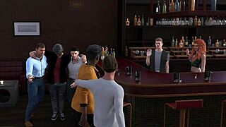 Wow! Blonde slut dominates in wild gameplay part 6 action!