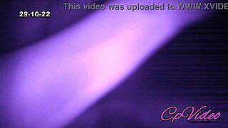 intense blowjob at night club with dancing amateurs