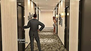 Wow! Blonde slut dominates in wild gameplay part 6 action!