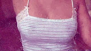 Asian Amateur Blowjob with Big Tits in Action